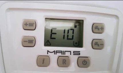 Ошибка Е10 газового котла baxi